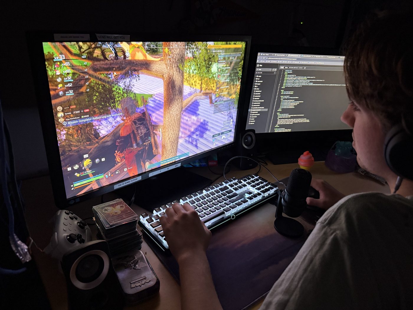Working across gameplay, code, and project documentation