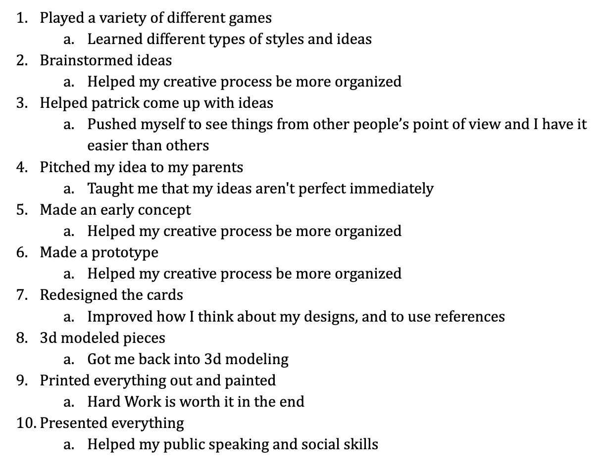 Meteor Mayhem brainstorming