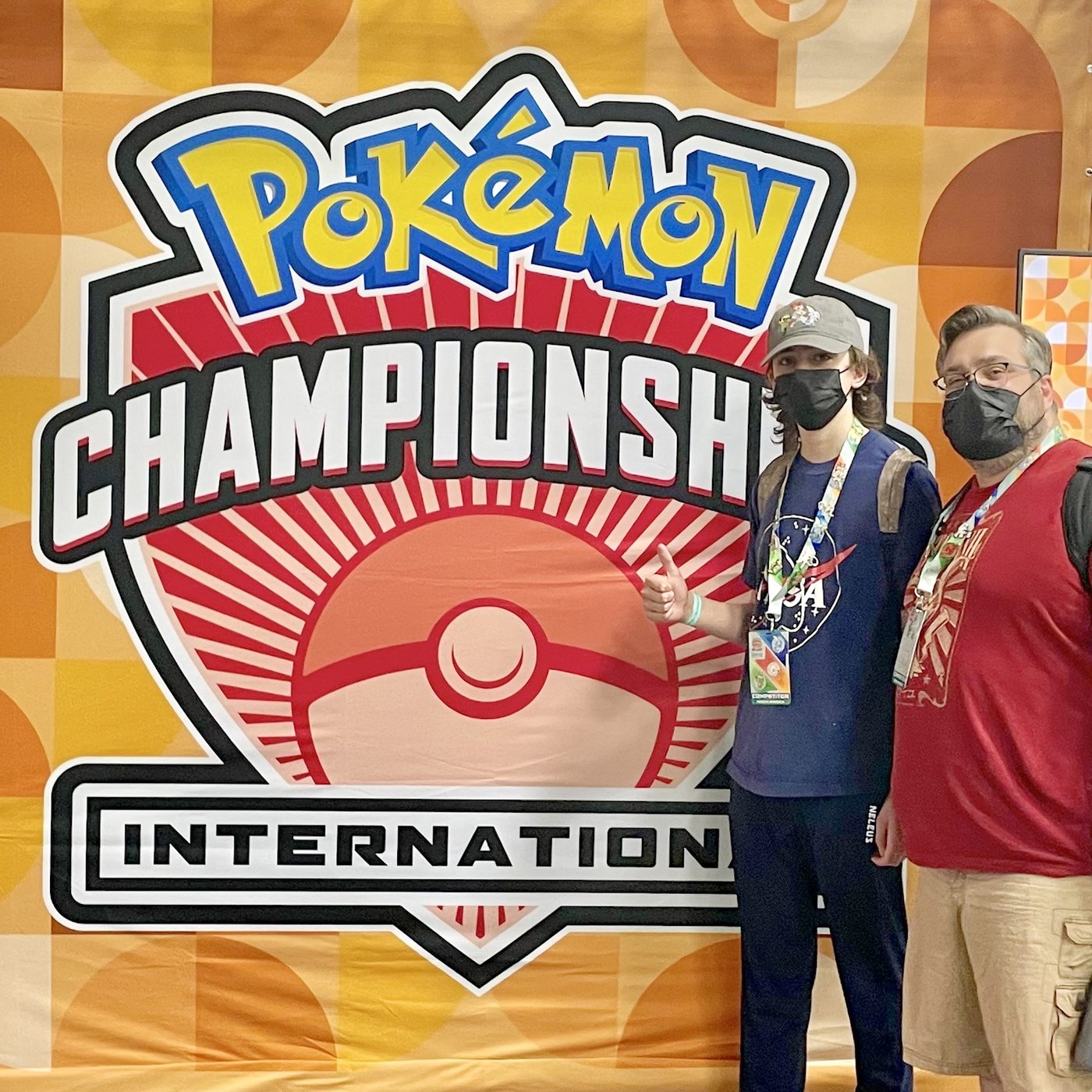 Charlie at the 2022 Pokémon North American International Championships in Columbus